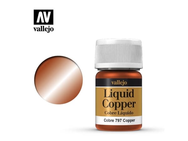 Vallejo 70.797, Kopper, Væske, 35 ml, 1 stykker |