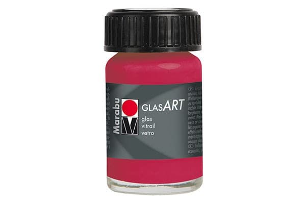 Marabu 13020039432, Röd, Glasfärg, Vätska, 15 ml, 1 styck |