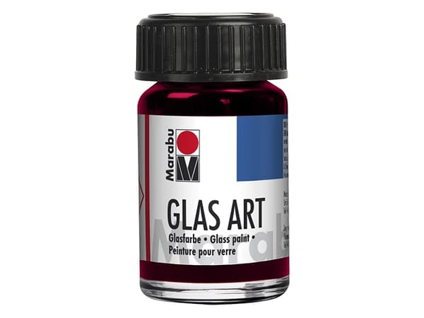 Marabu 13020039432, Röd, Glasfärg, Vätska, 15 ml, 1 styck |