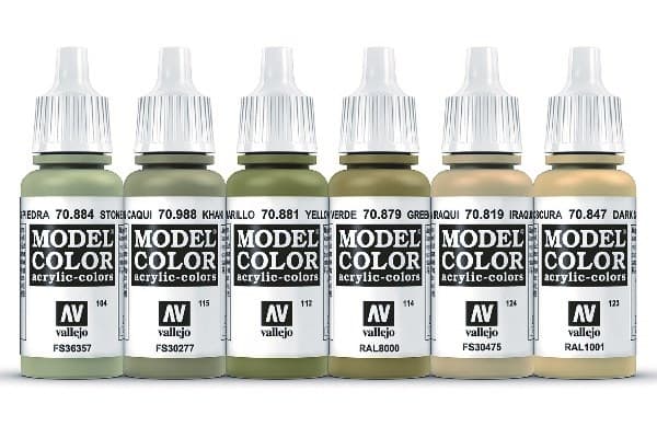 Vallejo 70.208, Blandade färger, Akrylfärg, 17 ml, 1 styck |