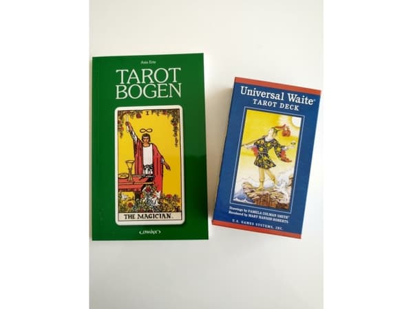 Begyndere Tarot sæt (DK bog + ENG. kort) | Asta Erde