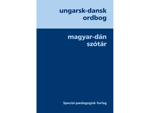Ungarsk-dansk ordbog | Margit Nielsen;Agnes Sitkeine Szira