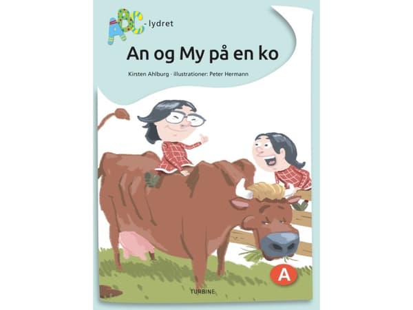 An og My på en ko | Kirsten Ahlburg