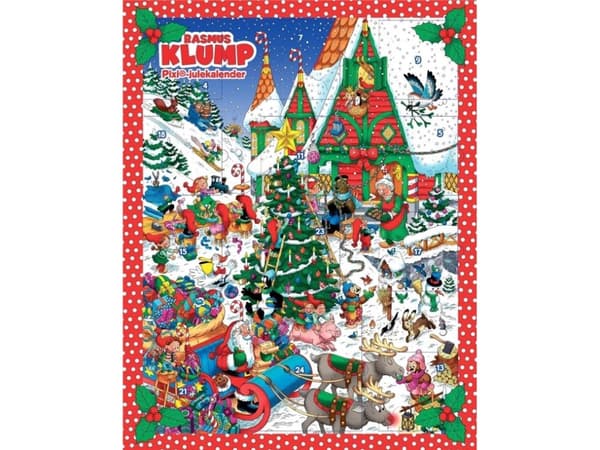 Rasmus Klumps PIXI®-julekalender