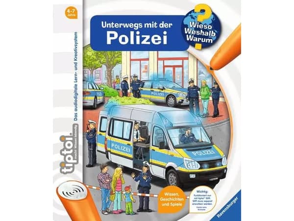 Ravensburger tiptoi 32922, Utbildnings-, Tyska, Inbunden, 16 sidor |