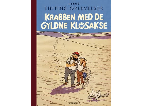Tintin: Krabben med de gyldne klosakse – 80-års jubilæumsudgave | Hergé
