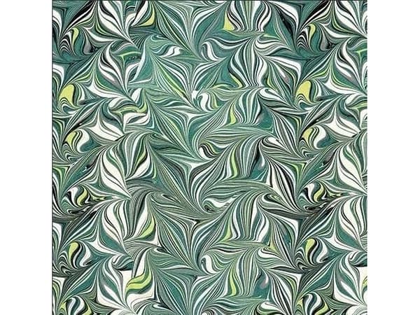 Tassotti Origami paperi 15x15 cm 24K vihreä mosaiikki