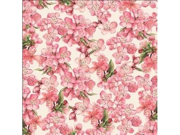 Tassotti Origami papir 15x15 cm 24K ferskenblomst