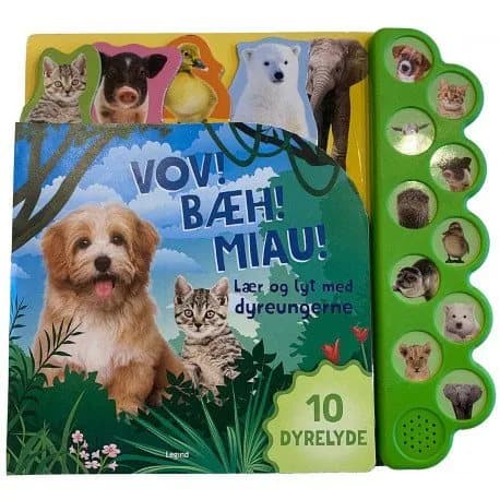 Opi ja kuuntele eläinten vauvan kanssa