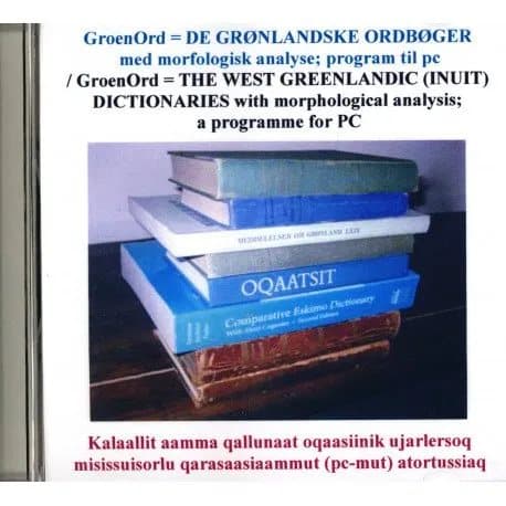 Grönländska ordböcker med morfologisk analys | Henrik Aagesen | Språk: Danska