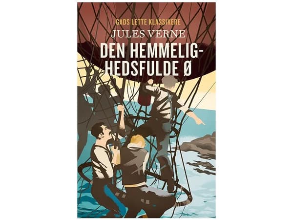 GADS LETTE KLASSIKERE: Den hemmelighedsfulde ø | Jules Verne | Språk: Danska