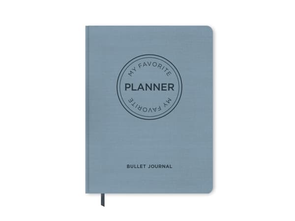 MY FAVORITE PLANNER Bullet Journal / Blågrå | Forlaget Aronsen