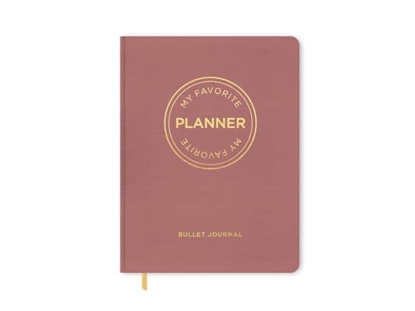 MY FAVORITE PLANNER Bullet Journal / Vintage Rosa | Forlaget Aronsen | Språk: Danska