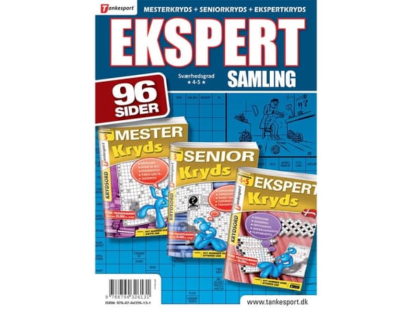 Expert korsord | Keesing/Tankesport | Språk: Danska
