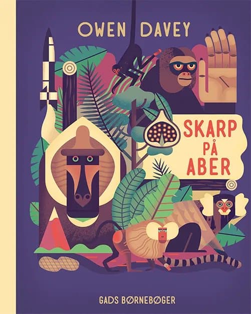 Skarp på aber | Owen Davey