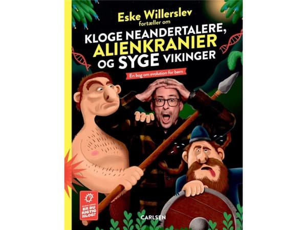 Eske Willerslev talar om smarta neandertalare, utomjordiska kranier och sjuka vikingar | Thomas Brunstrøm;Eske Willerslev | Språk: Danska