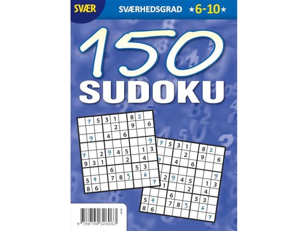 Sudoku 150 | Keesing/Tankesport | Språk: Dansk