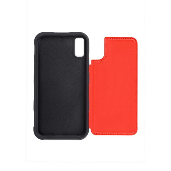 Stöttåligt Skal Kortfack G-SP iPhone X/XS - Röd