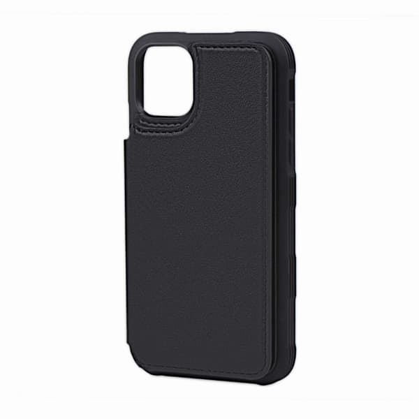 iPhone 11 Pro Max Stöttåligt Skal med Kortfack  - Svart