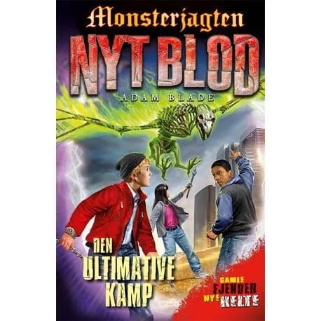 Monsterjagten - Nyt blod 4: Den ultimative kamp | Adam Blade | Språk: Danska