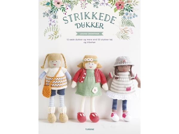 Strikkede dukker | Louise Crowther | Språk: Dansk