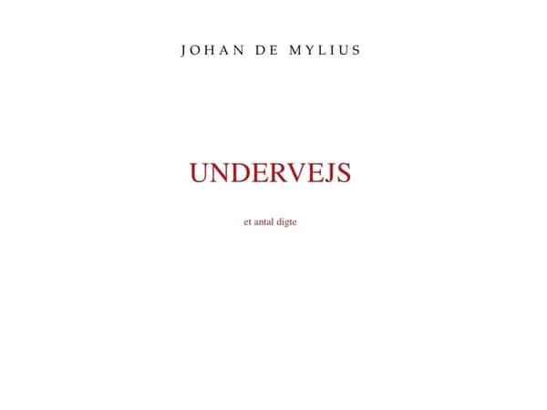 Undervejs | Johan de Mylius