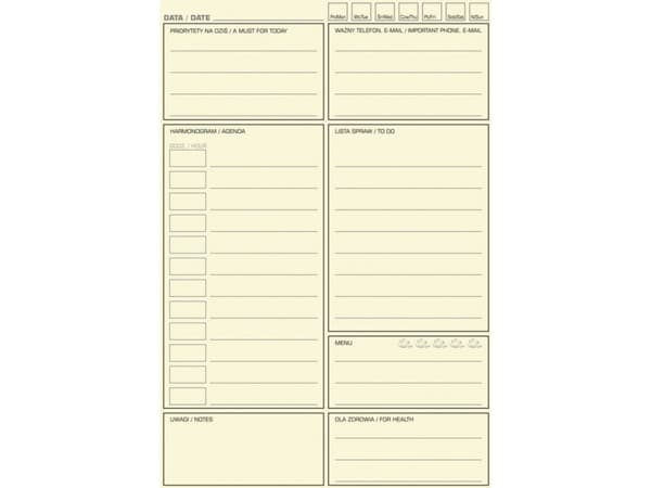 Donau DONAU Life notatbok, arrangør, 165x230mm, 80 ark, grønn |