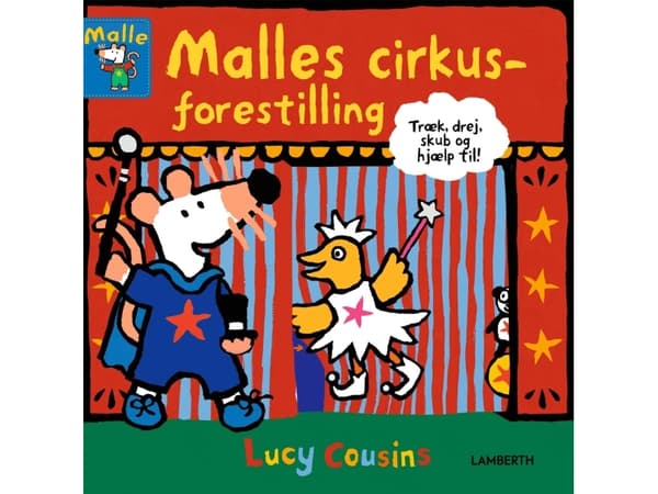 Malles cirkusforestilling | Lucy Cousins