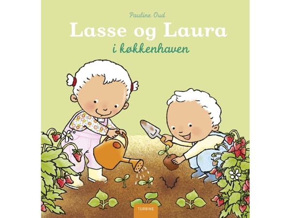 Lasse og Laura i køkkenhaven | Pauline Oud