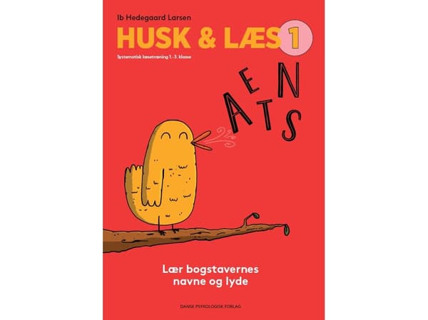 HUSK & LÆS 1 - Lær bogstavernes navne og lyde * PAKKET A 5 STK. * | Ib Hedegaard Larsen