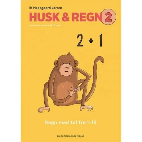 HUSK & REGN 2 - Regn med tal fra 1-10 * PAKKET A 5 STK. * | Ib Hedegaard Larsen | Språk: Danska