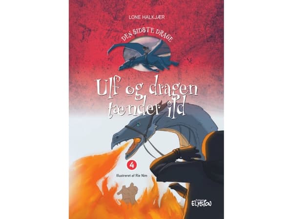 Ulf og dragen tænder ild | Lone Halkjær