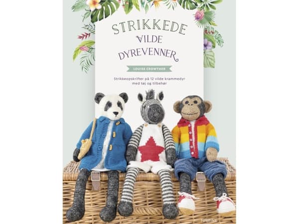 Strikkede vilde dyrevenner | Louise Crowther | Språk: Dansk