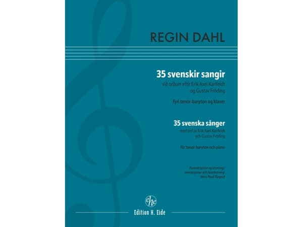 35 svenska sånger / 35 svenskir sangir | Regin Dahl | Språk: swe