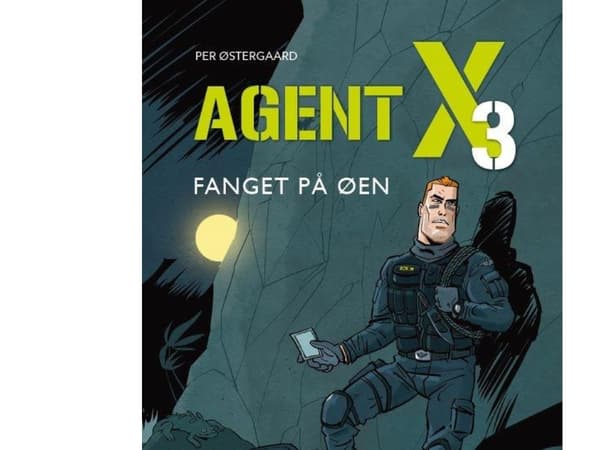 Agent X3 fångad på ön, Blue Reading Club | Per Østergaard | Språk: Danska