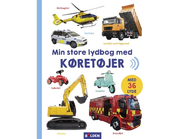 Min stora ljudbok med fordon