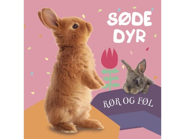 Rör och känn: söta djur | Språk: Danska