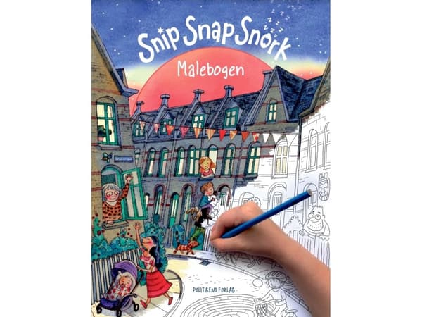Snip Snap Snork Malebogen | Emilie Bruhn;Martin Sommer;Thomas Skov
