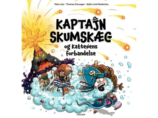 Kapten mustasch och förbannelsen från Kattön | Toke Lotz;Thomas Porsager | Språk: Danska