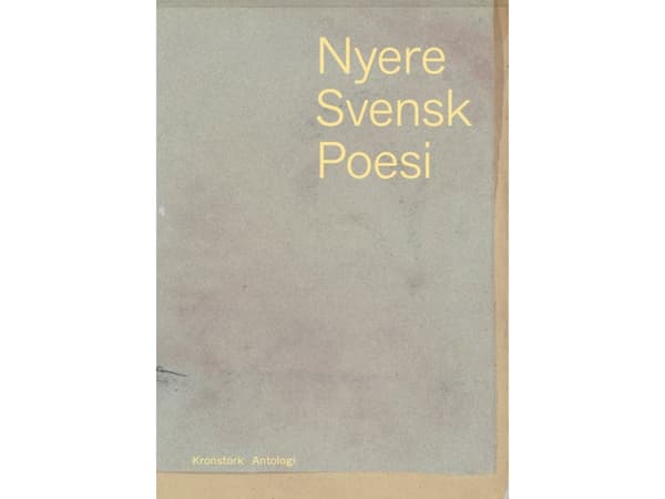 Nyere Svensk Poesi | Burcu Sahin, Erik Lindman Mata, Hanna Rajs, Bella Batistini, Agnes Gerner, Felicia Mulinari, Agnes Ivarsson, Judith Kiros
