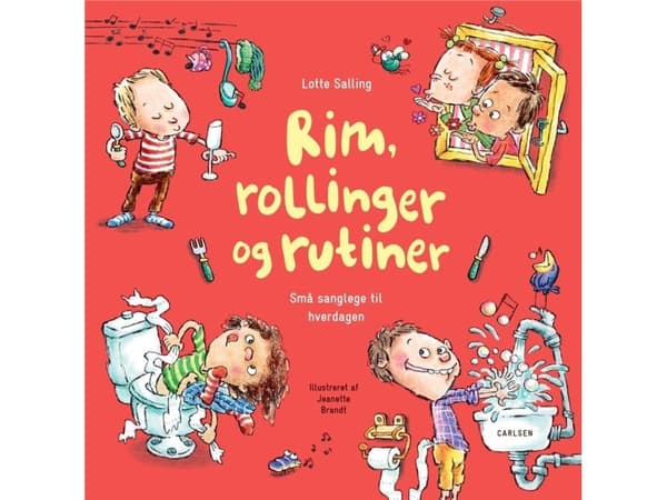 Rim, rullningar och rutiner | Lotte Salling | Språk: Danska