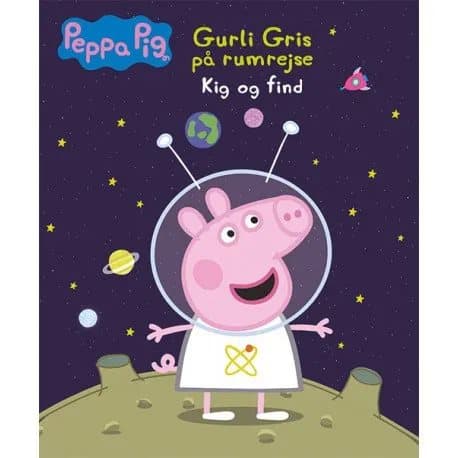 Peppa Pig - Gurli Gris på rumrejse - Kig og find | Språk: Danska