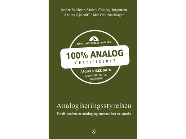 Analogiseringsstyrelsen | Jesper Balslev, Anders Colding-Jørgensen, Anders Kjærulff, Mie Oehlenschläger