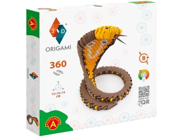 Origami 3D - Cobra Slange