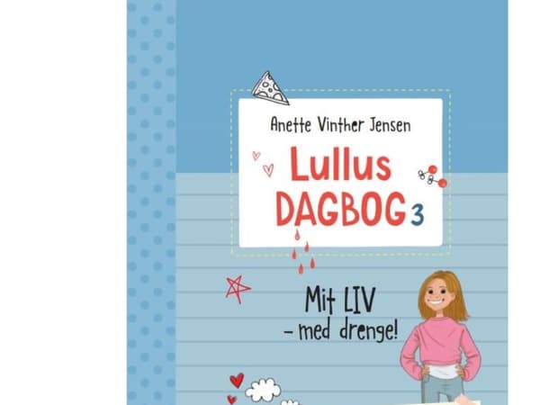 Lullus dagbok 3 - Mitt liv - med pojkar!, Rød Læseklub | Anette Vinther Jensen | Språk: Danska