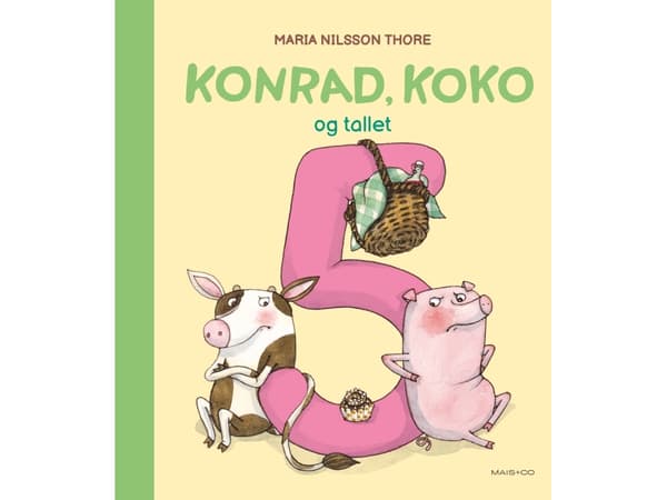 Konrad, Koko og tallet 5 | Maria Nilsson Thore