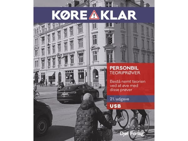 Køreklar Teoriprøver Personbil USB | Svend Huvendick og Henrik Tørring