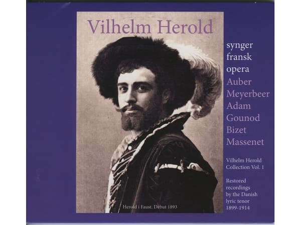 Vilhelm Herold synger fransk opera | Vilhelm Herold