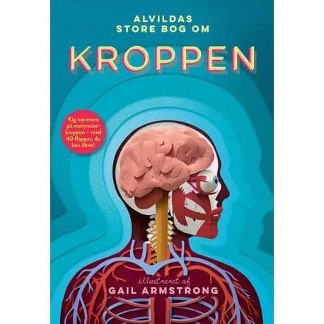 Alvildas stora bok om kroppen | Ruth Symons | Språk: Danska