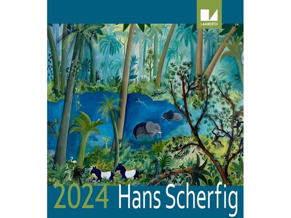 Hans Scherfig kalender 2024 | Hans Scherfig | Språk: Dansk